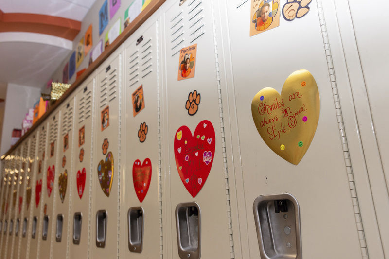 A labor of love: Case student makes valentines for everyone in the school
